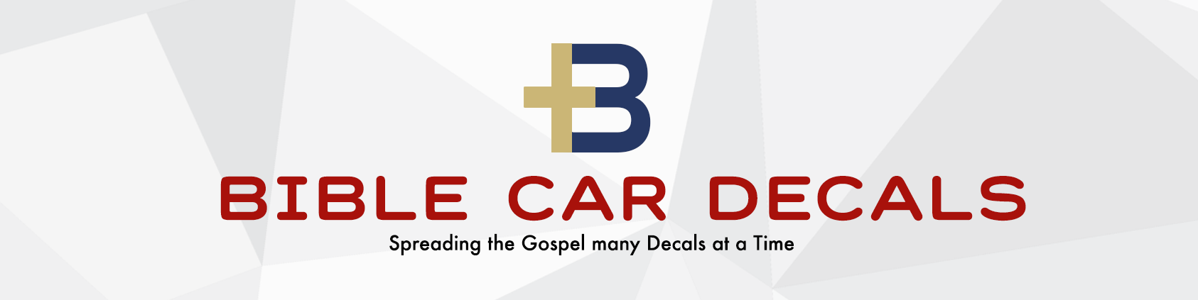 Bible Car Decals Logo