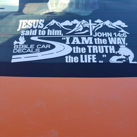Bible Car Decal Testimonial